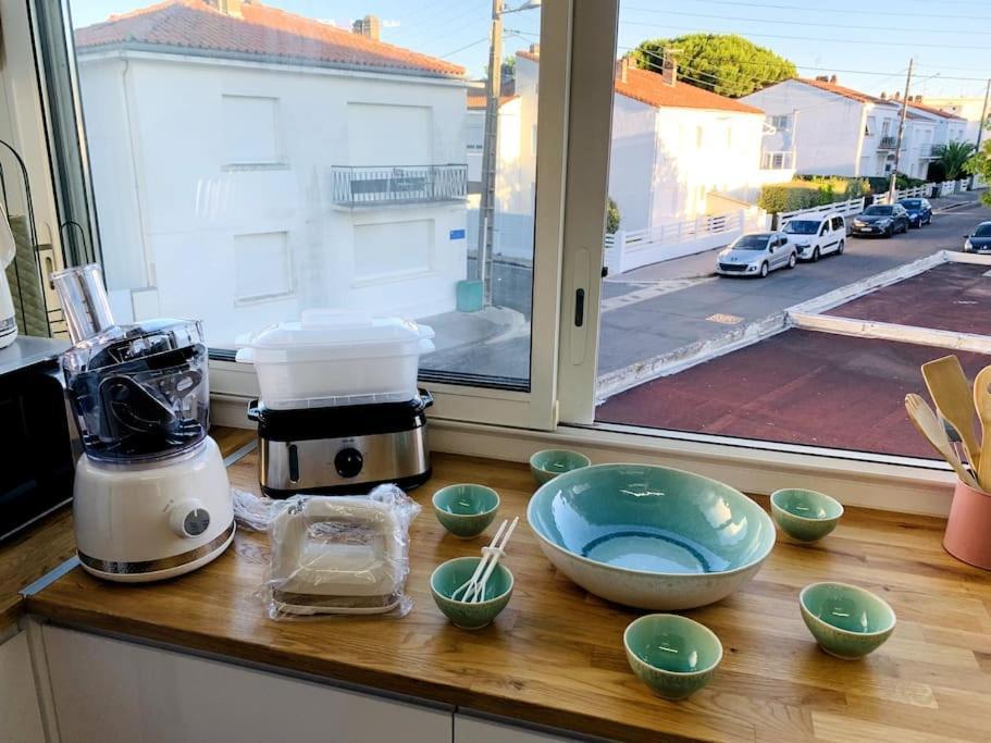 L'Etoile Des Sables - Maison De Ville Climatisee Classee 4 Etoiles - 4 Personnes - Plage De La Grande Conche A 200M - רויאן מראה חיצוני תמונה